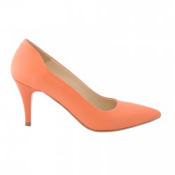 Pantofi piele naturala Cecilia Coral - sau Orice Culoare